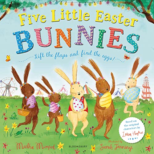 Imagen de archivo de Five Little Easter Bunnies: A Lift-the-Flap Adventure (The Bunny Adventures) a la venta por WorldofBooks