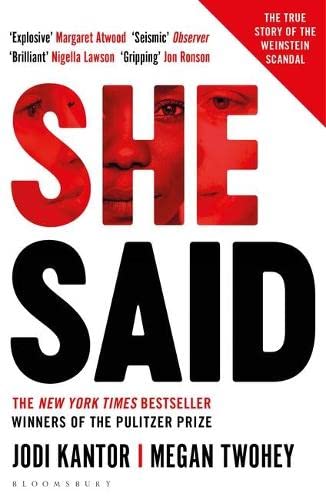 Stock image for She Said: The New York Times bestseller from the journalists who broke the Harvey Weinstein story for sale by Bahamut Media