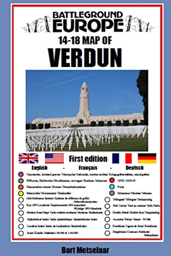 9781526768209: Verdun (Map) (Battleground Europe Maps)