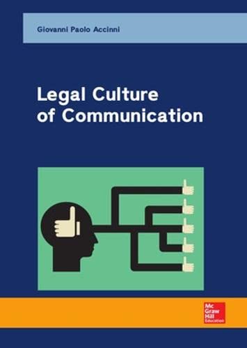 9781526820952: Legal Culture of Communication