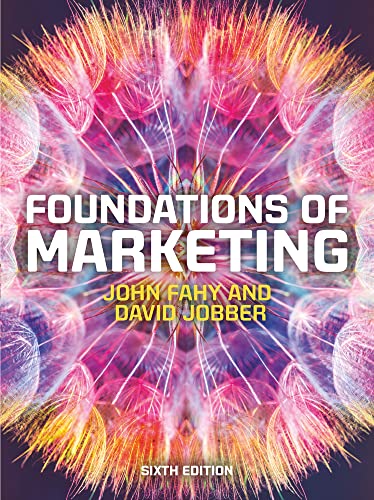 Stock image for Foundations of Marketing for sale by medimops