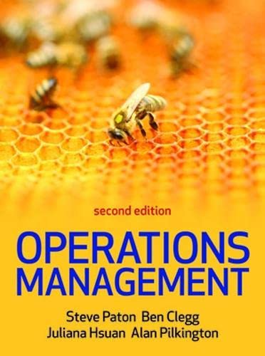 Stock image for Operations Management 2/E for sale by GreatBookPrices