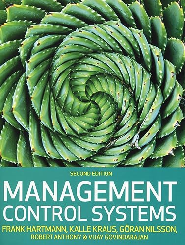 Beispielbild fr Management Control Systems, 2e zum Verkauf von WorldofBooks