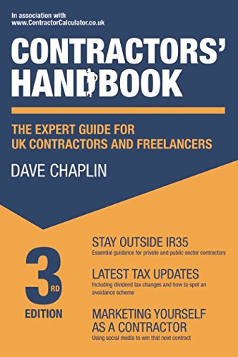 Imagen de archivo de Contractors' Handbook: The Expert Guide for UK Contractors and Freelancers a la venta por AwesomeBooks