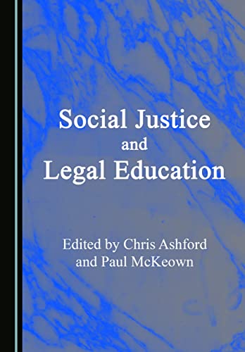Imagen de archivo de Social Justice and Legal Education a la venta por WorldofBooks