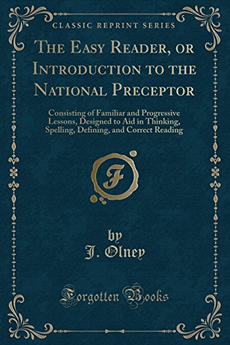 Beispielbild fr The Easy Reader, or Introduction to the National Preceptor zum Verkauf von PBShop.store US