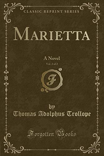 Stock image for Marietta, Vol. 2 of 2 for sale by PBShop.store US