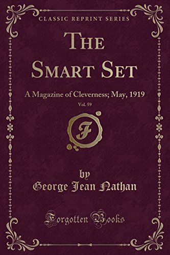 9781527667242: The Smart Set, Vol. 59: A Magazine of Cleverness; May, 1919 (Classic Reprint)