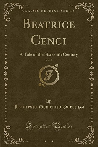 Stock image for Beatrice Cenci, Vol. 2 for sale by PBShop.store US