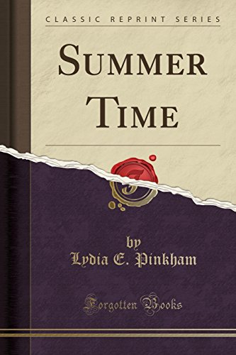 Imagen de archivo de Summer Time (Classic Reprint) a la venta por PBShop.store US