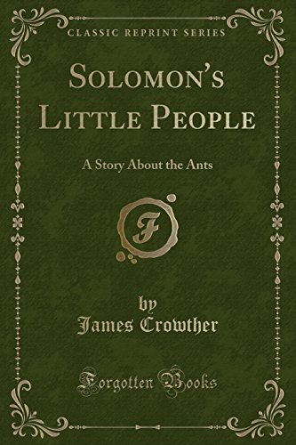 Imagen de archivo de Solomon's Little People a la venta por PBShop.store US