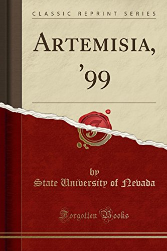 Beispielbild fr Artemisia, '99 (Classic Reprint) zum Verkauf von PBShop.store US