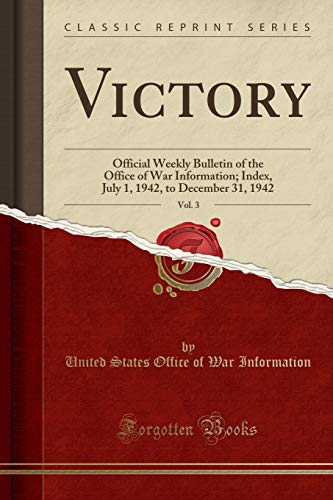 Stock image for Victory, Vol. 3 for sale by PBShop.store US