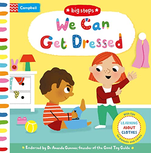 9781529004014: We Can Get Dressed: Putting on My Clothes (Campbell Big Steps, 8)