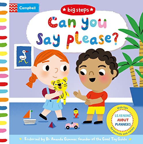 Beispielbild fr Can You Say Please?: Learning About Manners (Campbell Big Steps, 6) zum Verkauf von WorldofBooks