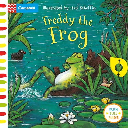 9781529023329: Freddy the Frog: A Push, Pull, Slide Book (Campbell Axel Scheffler, 15)