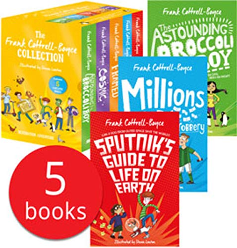 Stock image for Frank Cottrell Boyce Collection 5 Books Box Set (Sputniks Guide to Life on Earth, Millions, Cosmic, The Astounding Broccoli Boy, Framed) for sale by Omega