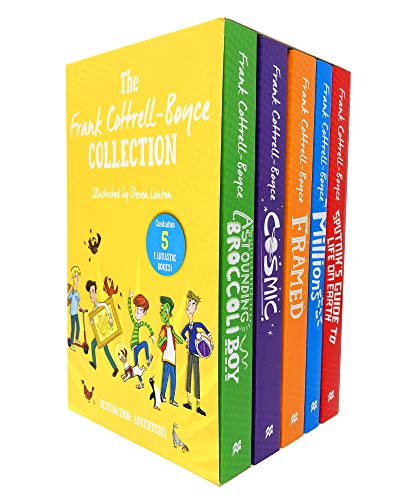 Stock image for Frank Cottrell Boyce Collection 5 Books Box Set (Sputniks Guide to Life on Earth, Millions, Cosmic, The Astounding Broccoli Boy, Framed) for sale by Omega