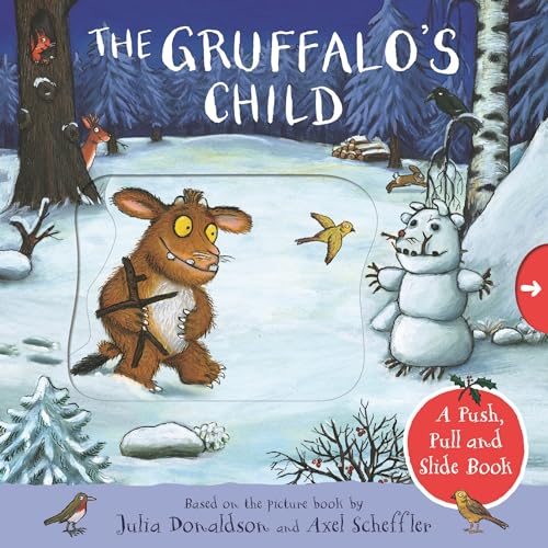 Beispielbild fr The Gruffalo's Child: A Push, Pull and Slide Book zum Verkauf von AwesomeBooks