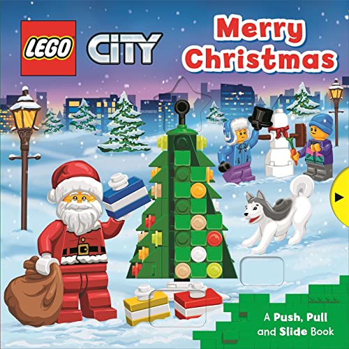 Beispielbild fr LEGO® City. Merry Christmas: A Push, Pull and Slide Book (LEGO® City. Push, Pull and Slide Books, 3) zum Verkauf von WorldofBooks