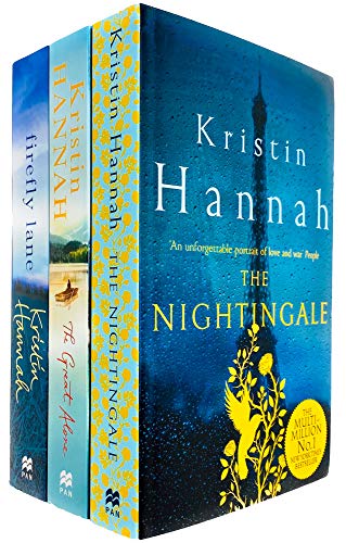 Stock image for Kristin Hannah 3 Books Collection Set (The Nightingale, The Great Alone Firefly Lane) for sale by GoldBooks