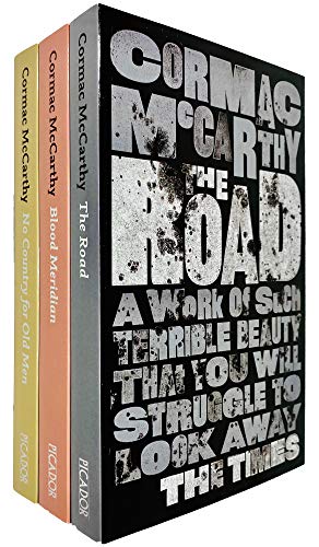 Stock image for Cormac McCarthy 3 Books Collection Set (The Road, Blood Meridian & No Country for Old Men) for sale by Books Unplugged