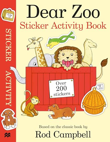 Beispielbild fr Dear Zoo Sticker Activity Book zum Verkauf von Blackwell's