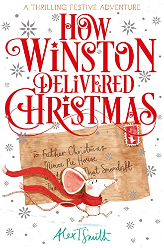 Beispielbild fr How Winston Delivered Christmas: A Festive Chapter Book with Black and White Illustrations zum Verkauf von WorldofBooks