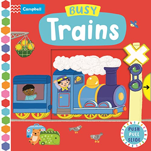 Beispielbild fr Busy Trains (Campbell Busy Books, 59) zum Verkauf von AwesomeBooks