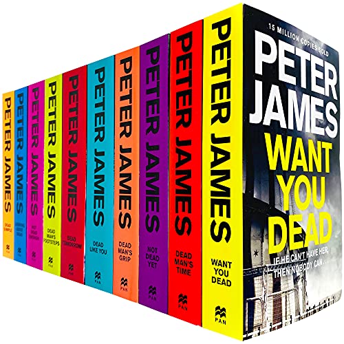 9781529086782: Roy Grace Series Books 1 - 10 Collection Set by Peter James (Dead Simple, Looking Good Dead, Not Dead Enough, Dead Man's Footsteps, Dead Tomorrow, Dead Like You & MORE!)