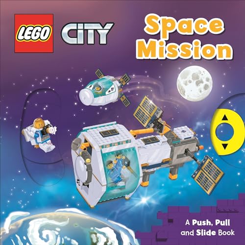 Beispielbild fr LEGO® City. Space Mission: A Push, Pull and Slide Book (LEGO® City. Push, Pull and Slide Books, 6) zum Verkauf von WorldofBooks