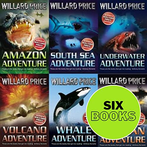 9781529130263: Hal & Roger Hunt Adventures Book Series Books 1 - 7 Collection Set by Willard Price (Amazon Adventure, South Sea, Underwater, Volcano, Whale, African & Elephant)