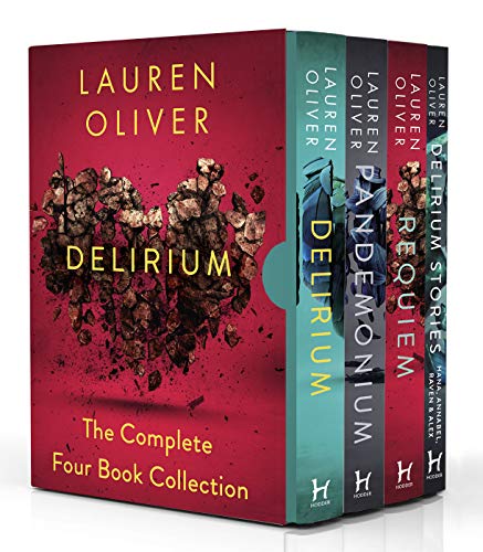 Beispielbild fr Delirium Series The Complete 4 Books Collection Box Set by Lauren Oliver (Delirium, Pandemonium, Requiem & Delirium Stories) zum Verkauf von Half Price Books Inc.