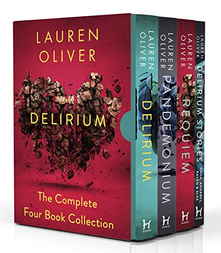 Stock image for Delirium Series The Complete 4 Books Collection Box Set by Lauren Oliver (Delirium, Pandemonium, Requiem & Delirium Stories) for sale by Half Price Books Inc.