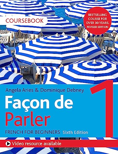 Stock image for Façon de Parler 1 French Beginner's course 6th edition: Coursebook for sale by AwesomeBooks