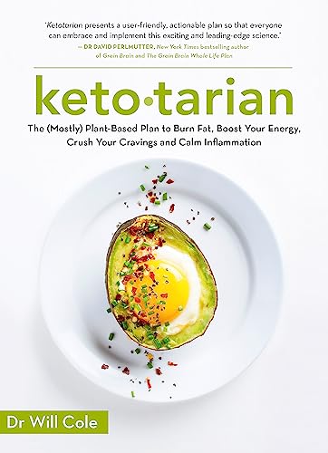 Imagen de archivo de Ketotarian: The (Mostly) Plant-based Plan to Burn Fat, Boost Energy, Crush Cravings and Calm Inflammation a la venta por WorldofBooks