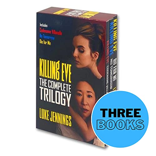 Stock image for Killing Eve The Complete Trilogy Series 3 Books Collection Box Set by Luke Jennings (Die For Me, No Tomorrow & Codename Villanelle) for sale by medimops
