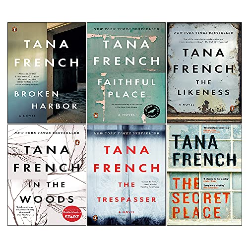 Stock image for Dublin Murder Squad Series Books 1 - 6 Collection Box Set by Tana French (In The Woods, The Likeness, Faithful Place, Broken Harbour, Secret Place & The Trespasser) for sale by WorldofBooks