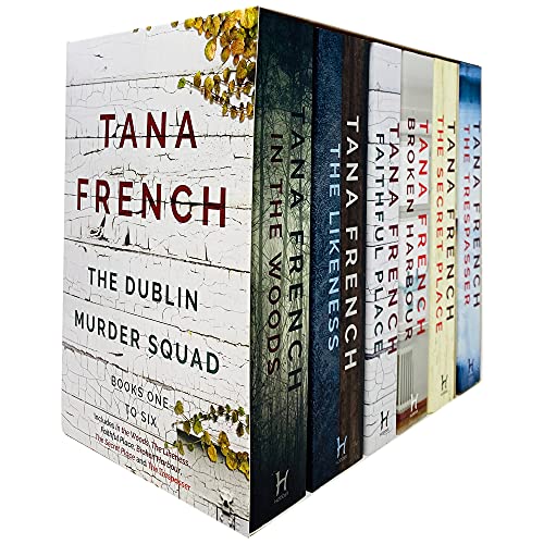 Stock image for Dublin Murder Squad Series 6 Books Collection Set by Tana French (In The Woods, The Likeness, Faithful Place, Broken Harbour, Secret Place The Trespasser) for sale by GoldBooks
