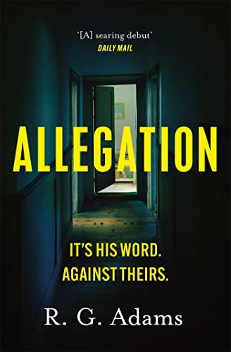 Beispielbild fr Allegation: the page-turning, unputdownable thriller from an exciting new voice in crime fiction zum Verkauf von WorldofBooks