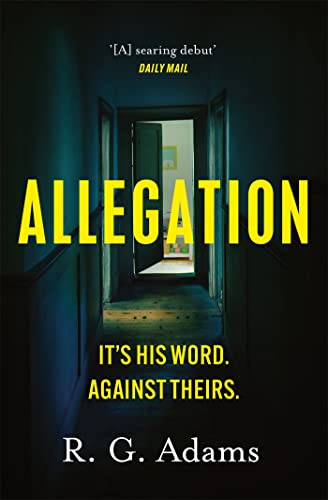 Imagen de archivo de Allegation: the page-turning, unputdownable thriller from an exciting new voice in crime fiction a la venta por WorldofBooks