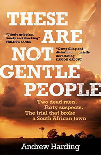 Stock image for These Are Not Gentle People for sale by Blackwell's