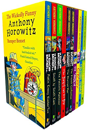 Imagen de archivo de The Wickedly Funny Anthony Horowitz Bumper Boxset 10 Books Set (Return to Grosham Grange, Granny, Switch, Devil and his Boy, Public Enemy Number Two MORE!) a la venta por Byrd Books