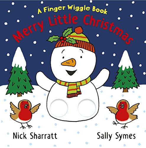 Stock image for Merry Little Christmas: A Finger Wiggle Book (Finger Wiggle Books) for sale by WorldofBooks