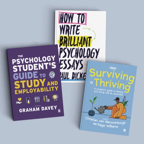 Imagen de archivo de The Psychology Student s Skills Bundle: From Surviving to Thriving + How to Write Brilliant Psychology Essays + The Psychology Student s Guide to Study and Employability a la venta por Revaluation Books