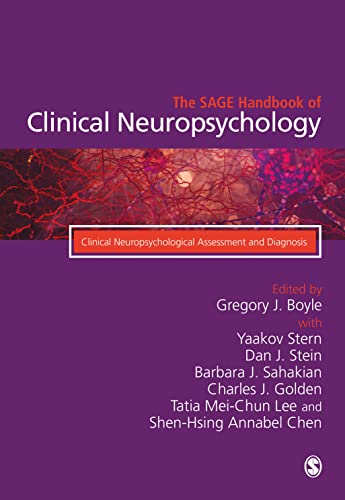 Stock image for Sage Handbook of Clinical Neuropsychology : Clinical Neuropsychological Assessment and Diagnosis for sale by GreatBookPrices