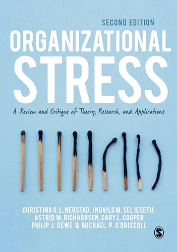 Beispielbild fr Organizational Stress : A Review and Critique of Theory, Research, and Applications zum Verkauf von GreatBookPrices