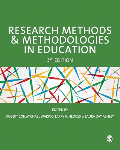 9781529729627: Research Methods and Methodologies in Education