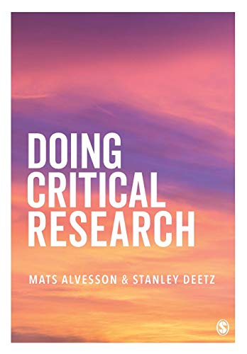  Stanley Alvesson  Mats  Deetz, Doing Critical Research