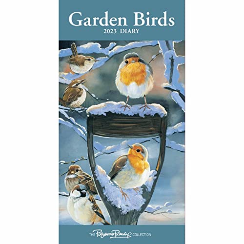 Beispielbild fr Garden Birds by Pollyanna Slim Diary 2023 zum Verkauf von WorldofBooks